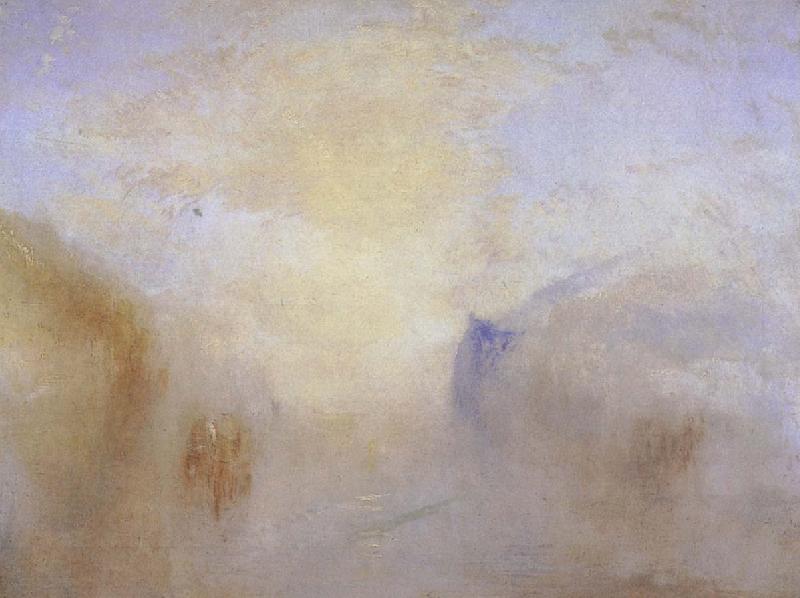 Joseph Mallord William Turner Sunrise oil painting image